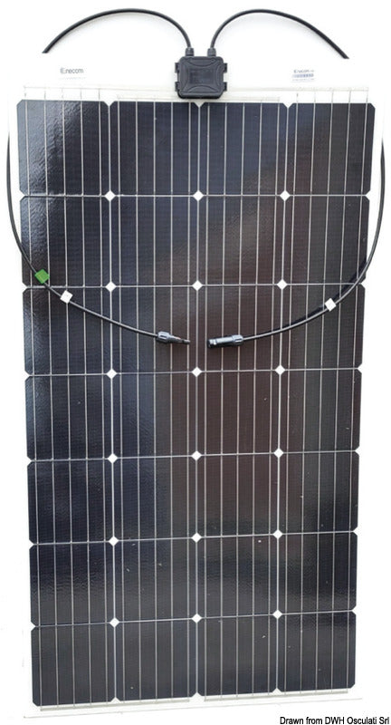 Enecom fleksibelt solpanel 145Wp 1194x660 mm