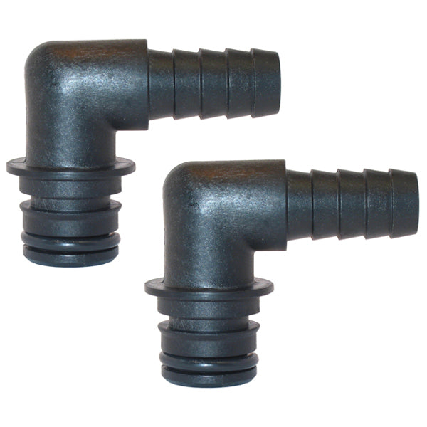 Jabsco Slangestuds 90gr 3/4" (19mm) 2 stk. til Parmax HD6
