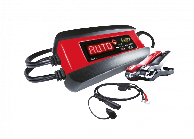 Banner Accucharger 3A – fuldautomatisk 8-trins batterioplader