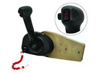 Mercury Marine MPC 4000 Gen II mekanisk fjernstyring med trim – sort