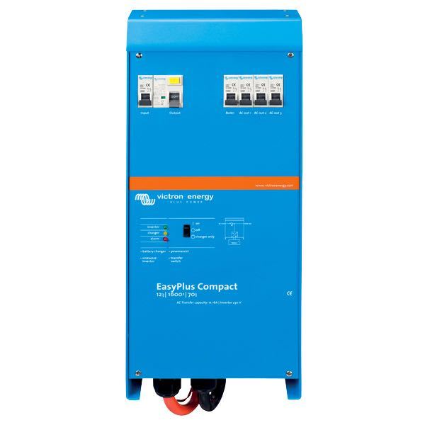 Victron inverter/lader EasyPlus Compact 12V 1300w/ 70-16amp