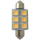 1852 LED-Pinole-Glühbirne 37 mm 10–35 VDC 1,2/10 W – 2er-Pack
