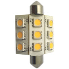 1852 LED-Pinole-Glühbirne 42 mm 10–36 VDC 2/15 W – 2er-Pack