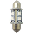 1852 LED pin bulb 31mm 10-35V 0.8/8W green - 2 pack