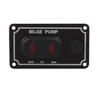 Pumpenpanel wasserdicht - horizontal 89 x 50mm