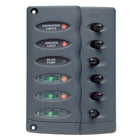 Bep lux power panel 6 cont. 12v