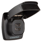 ScanStrut Flip-Pro wasserdicht 2 x USB C Ladebuchse 12-24V /36-60W