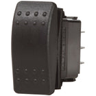 Wasserdichter Schalter Contura2 DPDT (Ein)-Aus-(Ein) von Blue Sea Systems