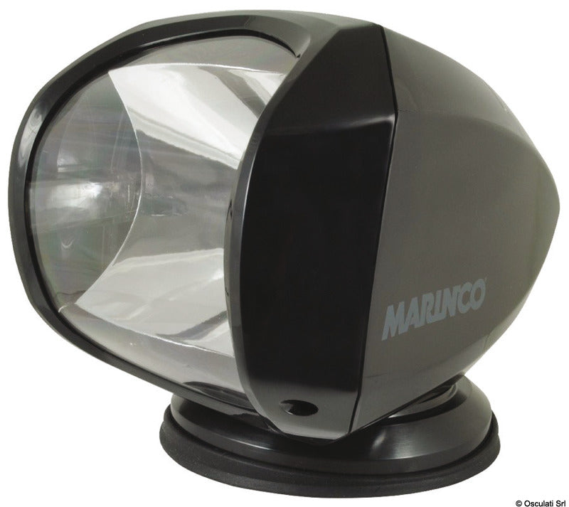 Spotlight 100W 12V/24V Sort Marinco inkl. fjernbetjening SPLR