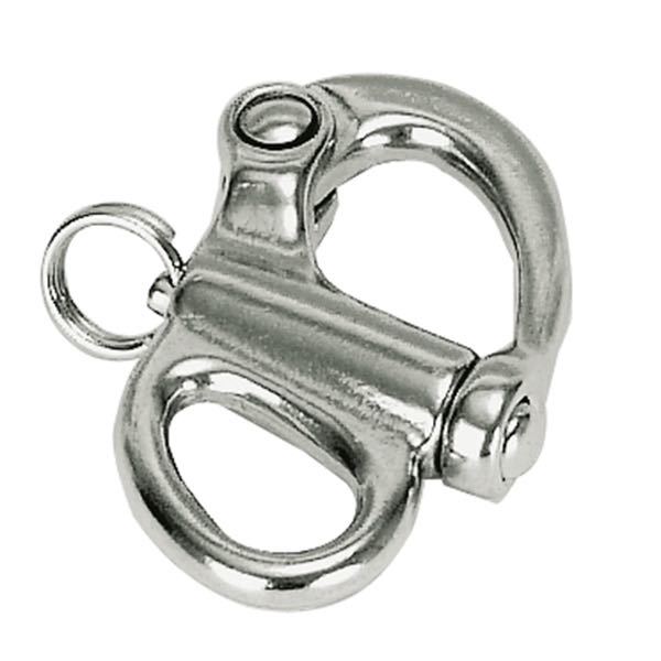 1852 Skødekrog AISI 316 RF stål 102 mm, B.L. 3500 kg