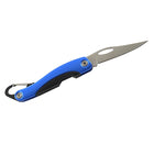 Foldekniv A2 rustfrit blad 75 mm, alu skæft, 190 mm