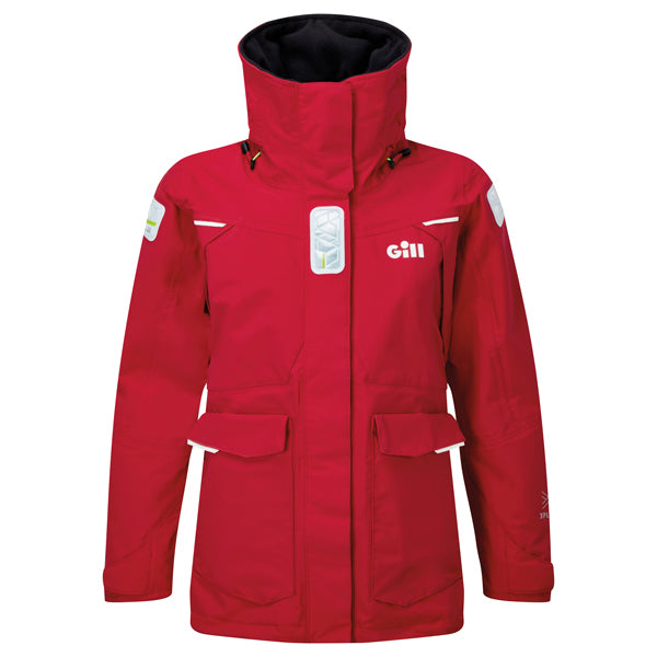 Gill OS25 Offshore Dame Jakke Red Str 10