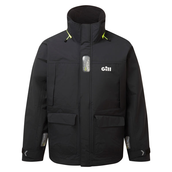 Gill OS34J Coastal jakke sort str. XL