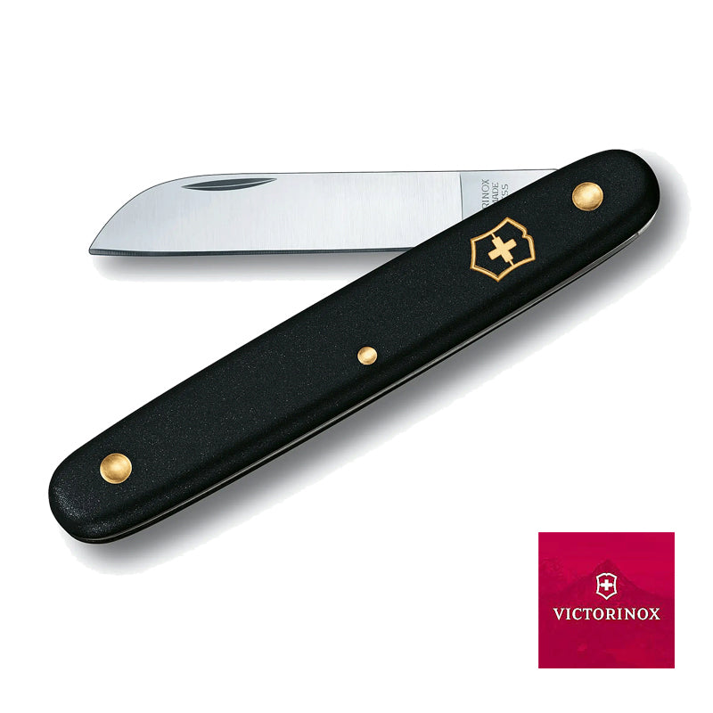 Victorinox Trawler/Floralmesser schwarz 3.9050.3B1 Blisterkarte