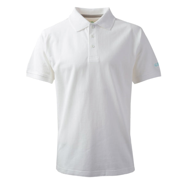 Gill Herre Pique Polo CC013 hvid str. L