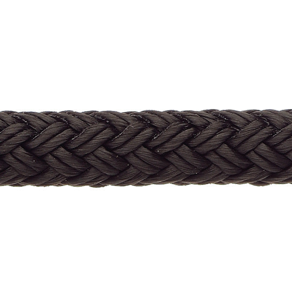 Robline Rio Fortøjningsline, 14mm Sort  - 1 mtr