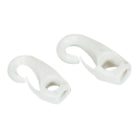 Nylonkrog hvid 8mm 4stk
