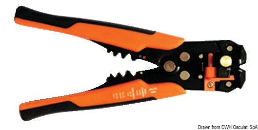 Professionel crimp- og afisoleringstang 0,2–6 mm²