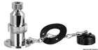 Watertight deck plug with plug and socket, 2-pole, 20 A