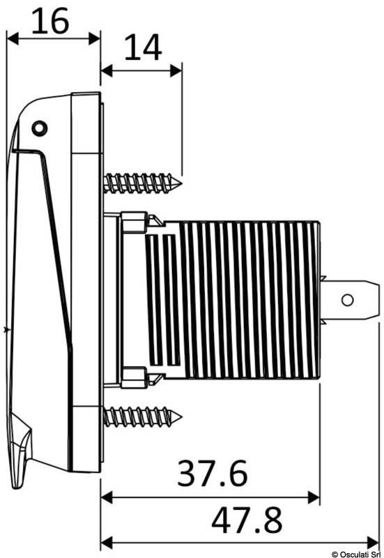 Scanstrut Ventura 12 V strømudtag