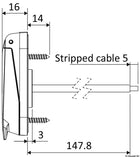 Scanstrut Ventura XT60-Solarpanelanschluss SC-V-S3