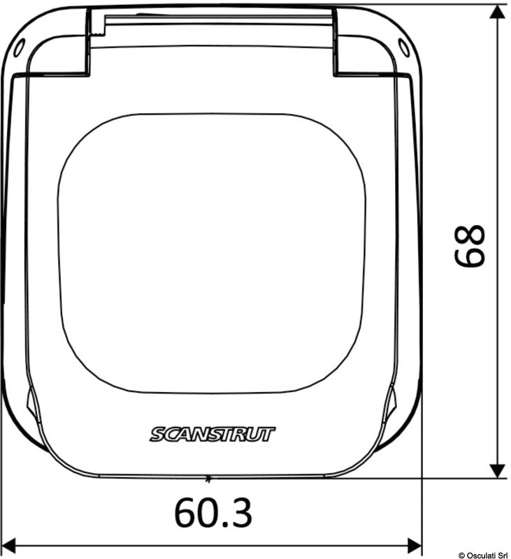Scanstrut Ventura XT60-solpaneltilslutning SC-V-S3