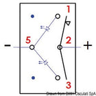 Marina R EIN-AUS-(EIN) Wippschaltermodul 12/24 V, ohne Wippe