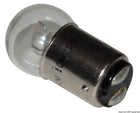 BA15D-pære 12 V 10 W med parallelle stifter