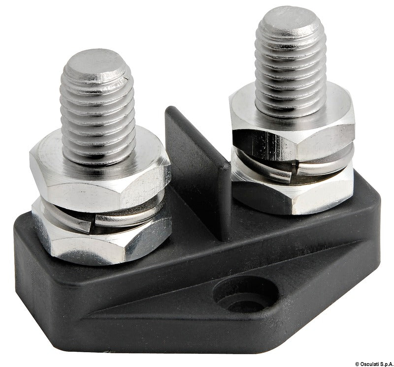 Power Post-kabelsamlepunkt Big, base 50 × 41 mm, 2 × 10 mm