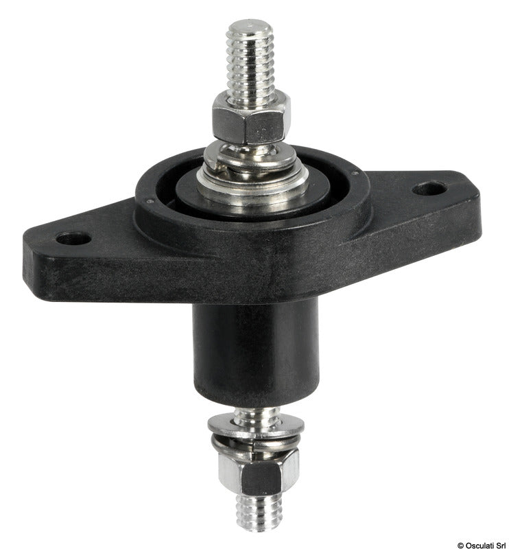 Power Post gennemføringsforbindelse til elkabler, Maxi, sort, 8 mm, 250 A