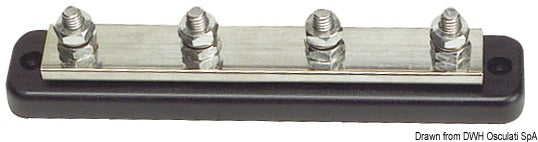Elektrisk samleskinne 4 x 8 mm, 250 A