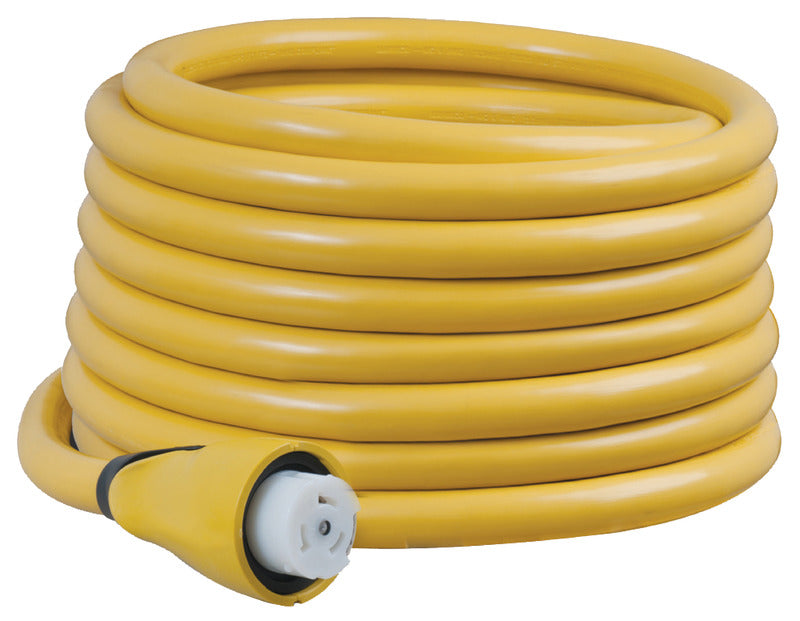 Landstrømskabel med Marinco-stik, 32 A/230 V, 15 m, 3 x 6 mm²