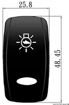 Oval rocker switch for Marina TOP switch – instrument panel lighting