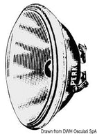 Wasserdichte Sealed-Beam-Ersatzlampe 12 V 100 W 178 mm