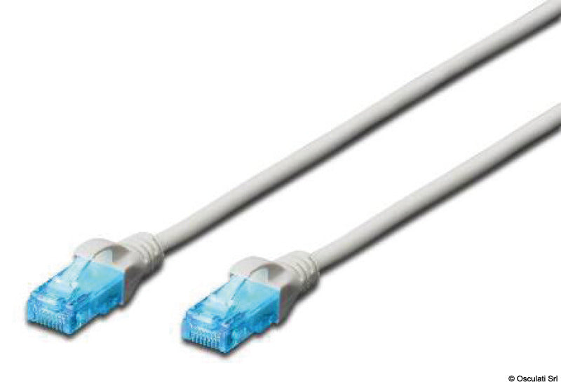 UTP RJ45-kabel til Victron-styresystemer – 7 m, grå