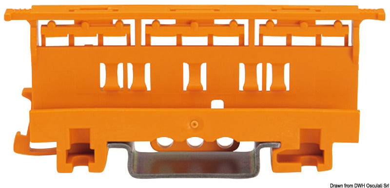 WAGO 221-serie monteringsholder til 4 mm²-samlemuffer