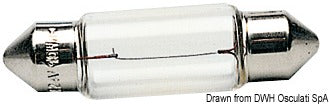 Halogen-soffitpære 12 V 15 W, 45 × Ø15 mm, 10 stk.