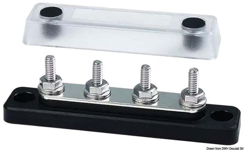 Techno Heavy Duty elektrisk samleskinne 4 x 5 mm