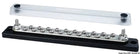 Techno Heavy Duty-Sammelschiene mit transparenter Abdeckung, 2 × 6 mm (20 × 4 mm)