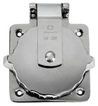 Landstromanschluss AISI 316, IP56, 30 A, 110/220 V