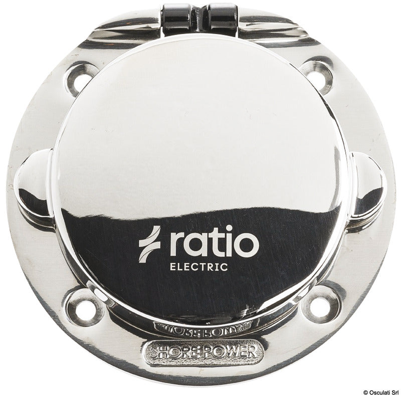 Shore Power Inlet Rustfrit Stål 16A Ratio