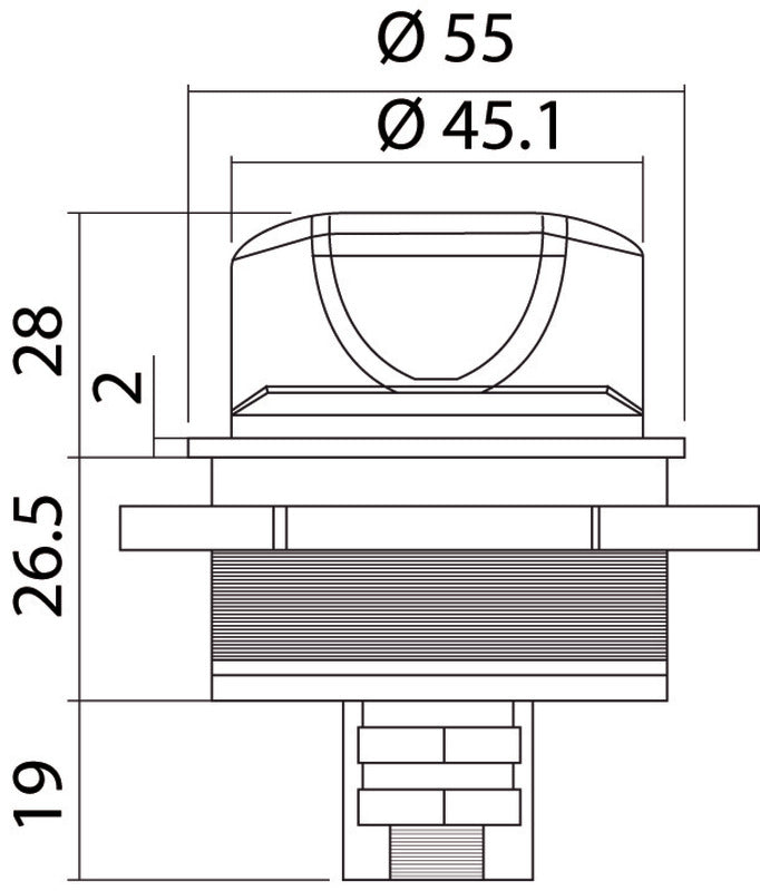 Kompakt batteriafbryder 32 V DC 300 A