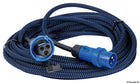 Shore power cable with polyester braid and Cruiser plug, 16 A, 10 m