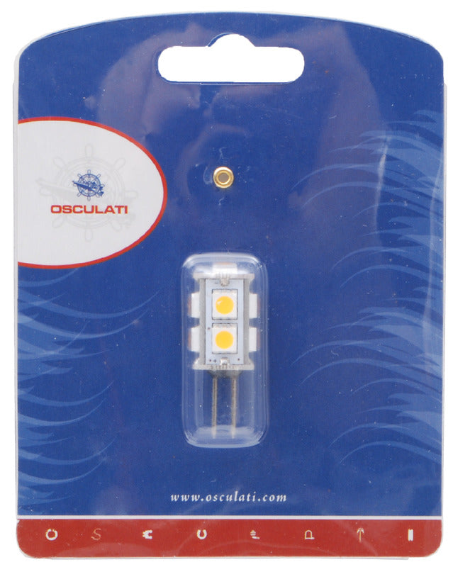 SMD LED-pære med G4-stiftsokkel til spot 12/24 V 2 W, 200 lm, 3000 K