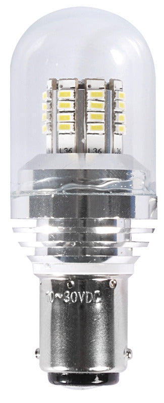 SMD LED-pære med BA15D-fatning 12/24 V 3 W, 280 lm, 3000 K
