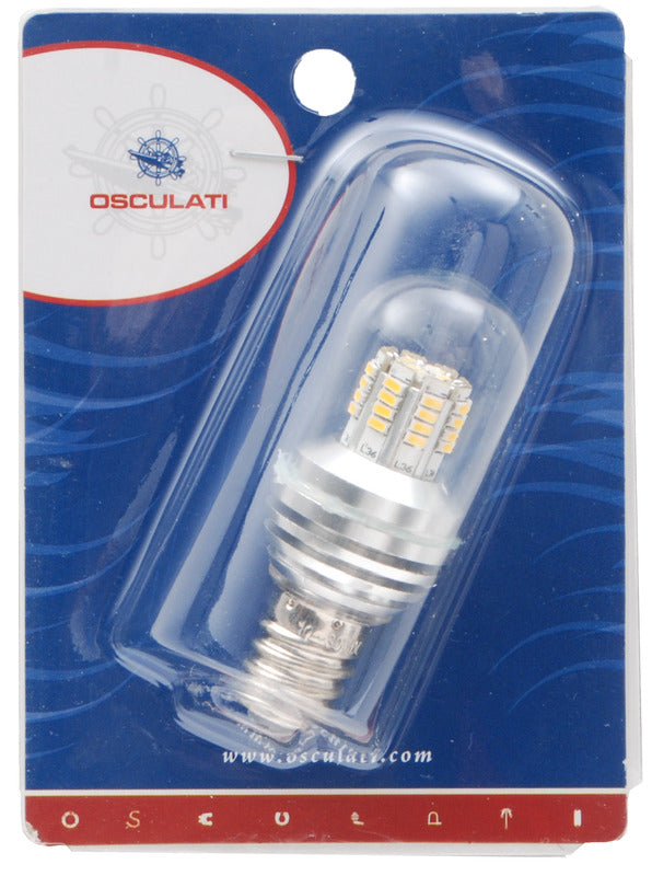 SMD LED-pære med E14-fatning 12/24 V 3 W, 280 lm, 3000 K