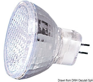 Dikroisk MR16-halogenpære, 12 V, 35 W, Ø50 mm, med G4-sokkel