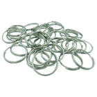 Nøglering/sikringsring rustfri A4 gods Ø1,5 mm udv. Ø22 mm 6 stk