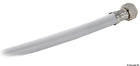 Hvid netforstærket PVC-bruseslange, 4 m