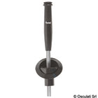 Whale Twist Mk2 integreret dæksbruser varmt/koldt, sort, vinklet, 150 × Ø 120 mm